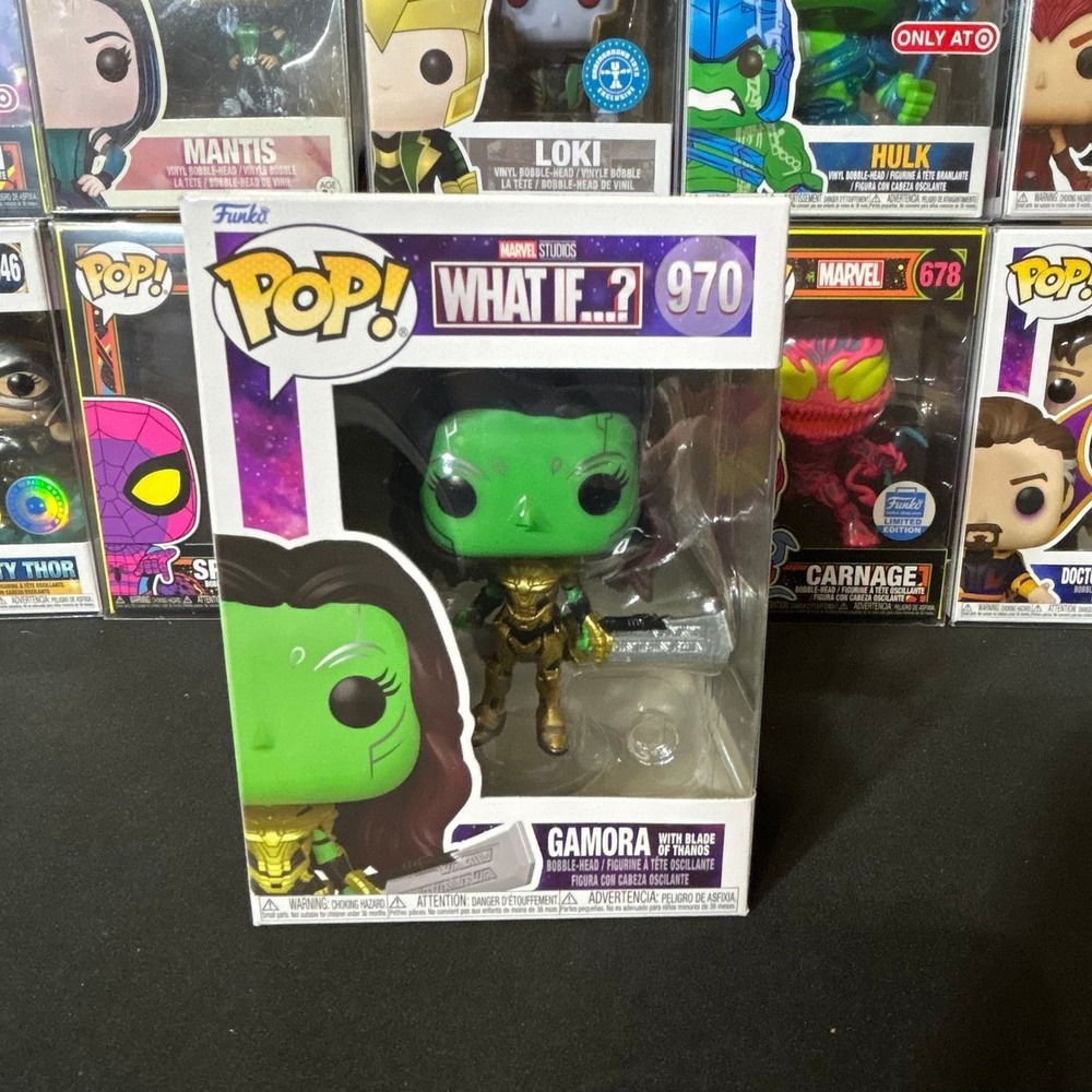 Funko Pop Marvel What If Gamora with Blade of Thanos 970 Vinyl Figure MCU